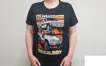 CLEARANCE 30% DISCOUNT RC4WD Made in the 80's Women L Z-L0235 Large T-Shirt Color Screen Printed Front