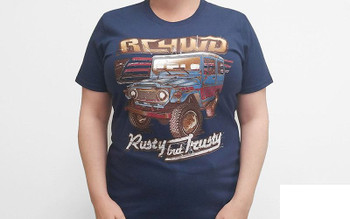 CLEARANCE 30% DISCOUNT RC4WD Rusty but Trusty Shirt Women M Z-L0257 T-Shirt Color Screen Printed Front