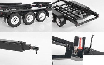 BigDog 1/10 Tri Axle Widebody Scale Boat Trailer Z-H0016 RC4WD Traxxas METAL