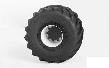 Ignitor 2.6" Monster Truck Racing Beadlock Tires w/ Rings Z-W0282 RC4WD