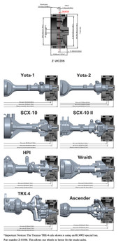 Classic 10-Hole Chrome 1.9" Beadlock Wheels Z-W0296 RC4WD 12 Hex inc hub nuts