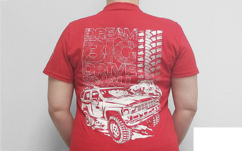 RC4WD Dream Big Drive Small Shirt (Women L) Z-L0246 Large brand RC 4WD RED