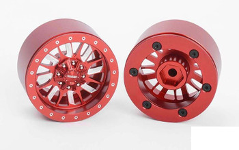 RC4WD Enforcer 1.9" Beadlock Wheels RED Z-W0323 RC4WD Bead Lock wheel RC