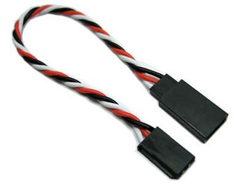 Etronix 15cm 22AWG Futaba Twisted Extension Wire ET0733 cable connection lead RC Etronix 15cm 22AWG Futaba Twisted Extension Wire ET0733 cable connection lead RC
