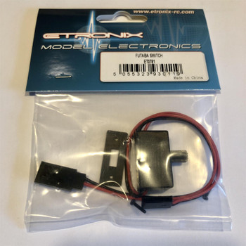 Etronix Futaba Switch ET0781 loom Servo connection plugs Leads RC