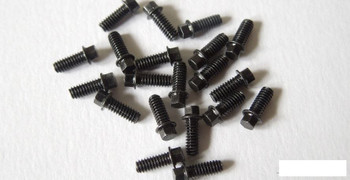 SSD Black M2 Scale Hex Bolts (20) SSD00372 M2 x 5mm miniature bolt SSD-RC