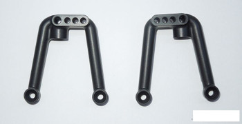 SSD Aluminum Rear Shock Hoops for SCX10 II BLACK SSD00380 Post mount OEM Axial