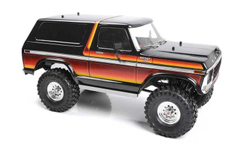 Tough Armor Slim-Line CNC Sliders for Traxxas TRX-4 GREY Z-S1982 RC4WD rock TRX4