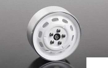Stamped Steel 1.7" 10-Oval Hole Wheels WHITE Z-W0311 RC4WD 5 Lug pin mount Stamped Steel 1.7" 10-Oval Hole Wheels WHITE Z-W0311 RC4WD 5 Lug pin mount