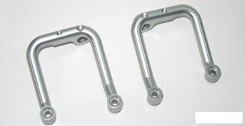 SSD Trail King Aluminum Front Shock Hoops SILVER SSD00358 Not OEM fit