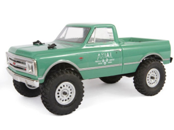 SCX24 1967 Chevrolet C10 1/24 4WD-RTR GREEN AXI00001T1 Axial 24th micro scaler