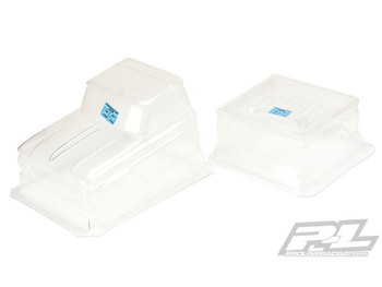 Proline 1966 Chevrolet C-10 Clear Body Cab + Bed SCX10 313mm PL3483-00