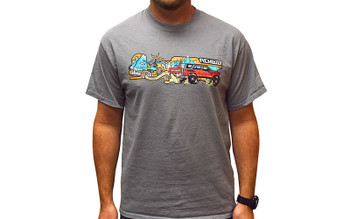 RC4WD It's a Lifestyle Shirt (3XL) Z-L0334 GREY cotton short T-Shirt 3X LARGE