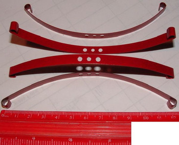 Red Super Soft Flex Leaf Springs 4 RC4WD Trail Finder Direct replacement Z-S0570