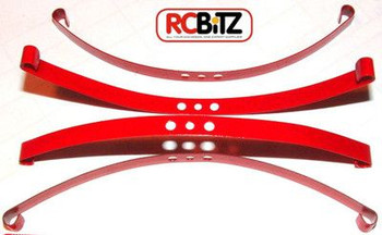 Red Super Soft Flex Leaf Springs 4 RC4WD Trail Finder Direct replacement Z-S0570