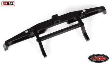 Tough Armor Rear Bumper for Trail Finder 2 w/ Hitch Mount shackles METAL RC4WD Z-S0579