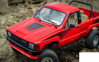 RC4WD Classic Stripes for 1985 4Runner Sheet WHITE Z-B0212 4 Runner decal strip