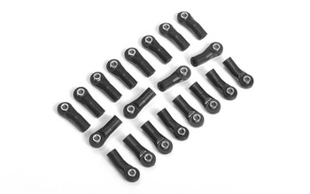 Bent M3/M4 Plastic Rod Ends Z-S1994 RC4WD 20x M3 M4 25.9mm 160degrees