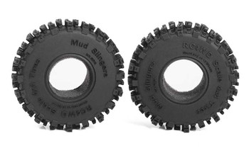 Mud Slinger 1.0" Scale Tires Z-T0199 RC4WD Micro Tyre SCX24 24th 1" Pair + foam