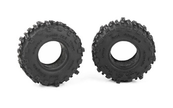 Mud Slingers 0.7"  Scale Tires Z-T0215 RC4WD 16x40mm TF2 24th Micro Tyre