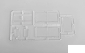 RC4WD 2015 Land Rover Defender D90 Windows Lights Z-B0233 Lenses Window light