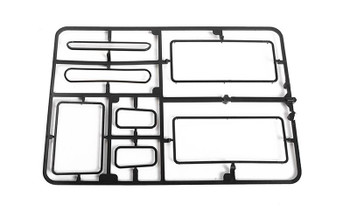 RC4WD 2015 Land Rover Defender D90 SUV Rear Door Window Trim Z-B0236 G2 Trims