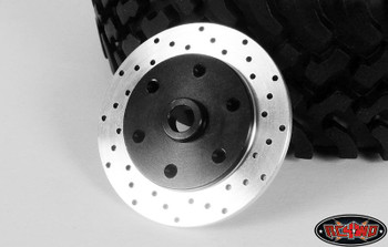 Side that mounts to the wheel shown.