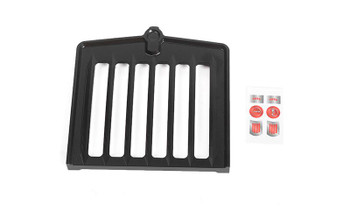 Smokey Billet Front Grille for Tamiya King Grand Hauler BLACK Z-S2086 RC4WD Semi