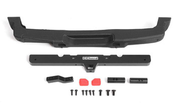 OEM Rear Bumper w/ Tow Hook for Axial 1/10 SCX10 III Jeep JLU Wrangler VVV-C1112