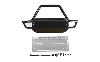 KS Steel Front Bumper for Axial 1/10 SCX10 III Jeep JLU Wrangler VVV-C1139 RC4WD