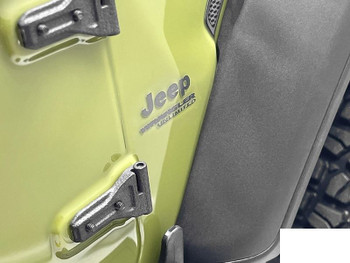 CLEARANCE 30% DISCOUNT Metal Logo Decal Sheet for Axial 1/6 SCX6 Jeep Wrangler (Silver) VVV-C1211 RC4WD