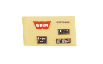 RC4WD Warn 1/24 Zeon 10 Non-Functional Winch Model Kit Z-S2174 Line & Hook
