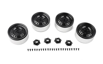 Rad 1.9" Aluminum Internal Beadlock Wheels (Black) VVV-C1225 RC4WD Wheel