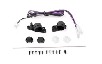 LED A Pillar Front Light and Antenna for Traxxas TRX-4 2021 Bronco VVV-C1247 RC4WD