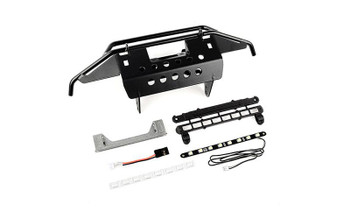 Metal Tube Front Bumper with LED for Traxxas TRX-4 2021 Bronco VVV-C1254 RC4WD Metal Tube Front Bumper with LED for Traxxas TRX-4 2021 Bronco VVV-C1254 RC4WD