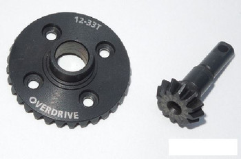 SSD Overdrive (12/33) Axle Gear Set for TRX4 SSD00428 TRX-4 Differential ring