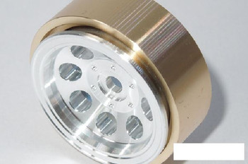 SSD 1.0" Aluminum / Brass 8 Hole Wheels SILVER SSD00499 24g SCX24 18th G2 Wheel SSD 1.0" Aluminum / Brass 8 Hole Wheels SILVER SSD00499 24g SCX24 18th G2 Wheel