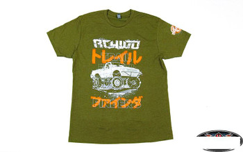 RC4WD TF3 JDM Shirt (2XL) Z-L0426 GREEN Short sleeve T-Shirt 60/40 2X LARGE