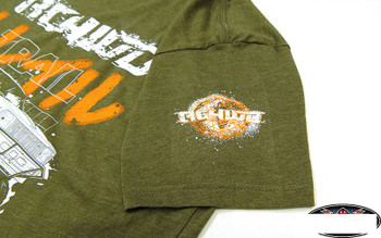 CLEARANCE 30% DISCOUNT RC4WD TF3 JDM Shirt (2XL) Z-L0426 GREEN Short sleeve T-Shirt 60/40 2X LARGE