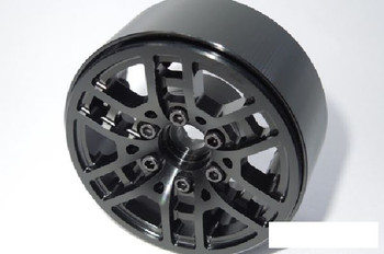 SSD 1.9" Toycoma Beadlock Wheels BLACK SSD00529 Scale wheel 12mm Hex 63g