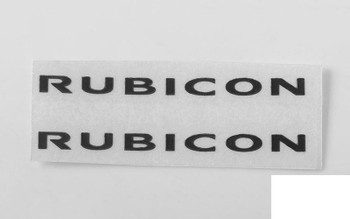 Front Hood Logo for 1/18 Gelande II RTR W/Black Rock Body BLACK VVV-C0578 RC4WD