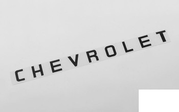 Rear Metal Logo for Axial SCX10 II 1969 Chevrolet Blazer (Black) VVV-C0637 RC4WD