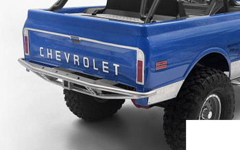 Rear Metal Logo for Axial SCX10 II 1969 Chevrolet Blazer (White) VVV-C0638 RC4WD