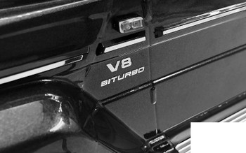 Steel Logo Decal Sheet for Traxxas TRX-4 Mercedes-Benz G-500 VVV-C0796 RC4WD