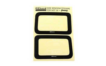 CLEARANCE 30% DISCOUNT Window Trim Decals for MST 4WD Off-Road Car Kit W/ J4 Jimny VVV-C1207 RC4WD