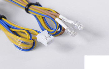 3mm White LED Set (Pair) VVV-C0098 RC4WD 400mm 6.6v Head lights RC