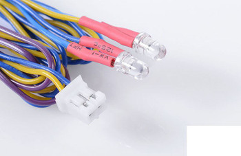 3mm Red LED Set (Pair) VVV-C0102 RC4WD 400mm 4.1v Brake Tail Lights RC