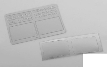 Mirror Decals for Traxxas TRX-4 '79 Bronco Ranger XLT VVV-C0487 RC4WD Sticker