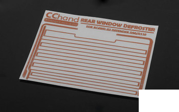 Rear Window Defroster Decal for Gelande II TOY (D90/D110) VVV-C0618 RC4WD Heat