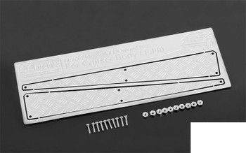 Metal Side Diamond (A) Plates for RC4WD Cruiser Body SILVER VVV-C0134 Steps